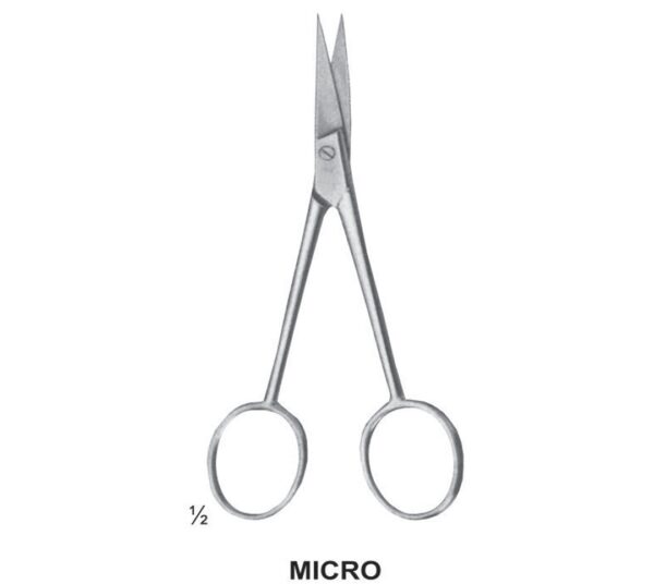 Micro Dissecting Scissors, straight- 11Cm
